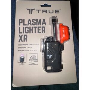 TRUE Plasma Lighter XR Rechargeable Arc Windproof Extendable Neck Lanyard Ready